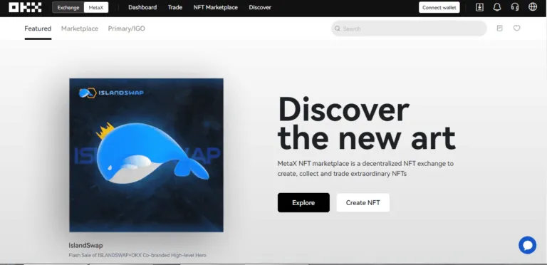 маркетплейс MetaX NFT на OKX