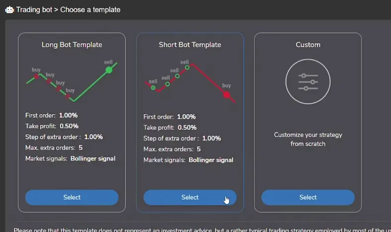 Пример настройки криптобота